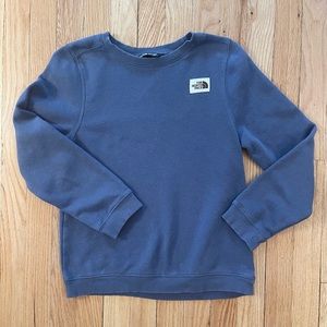North Face pullover crewneck sweatshirt.